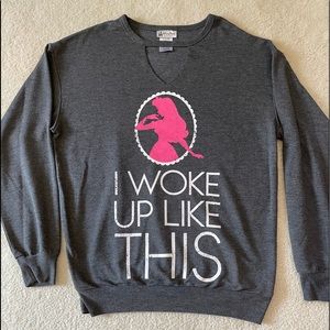 Disney Sleeping Beauty "I woke up like this" Long Sleeve.